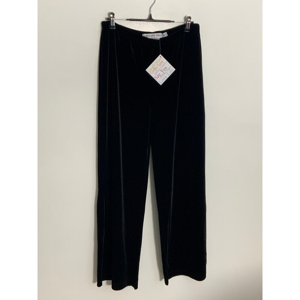 Gretchen Scott Designs Palazzo Pant - Luxe‎ Velvet NWT size large